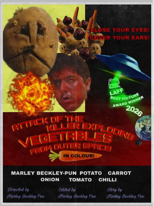 Attack of the Killer Exploding Vegetables From Outerspace! poster