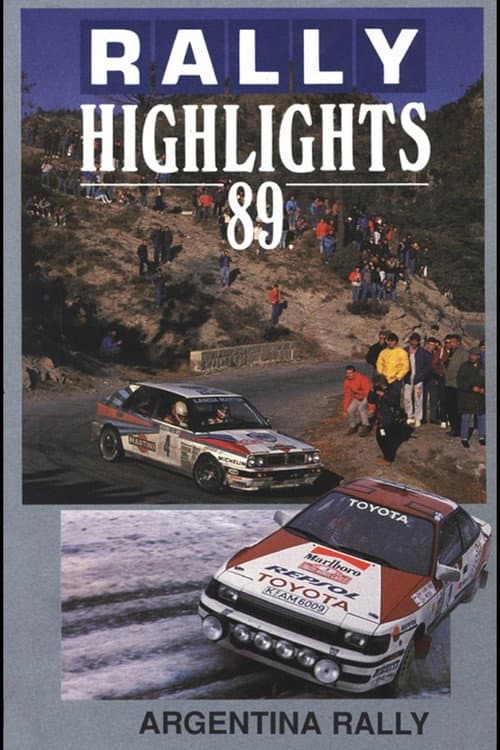 Rally Argentina 1989 poster