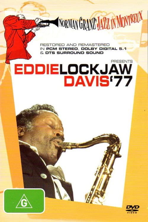 Norman Granz' Jazz In Montreux Presents Eddie Lockjaw Davis '77 poster