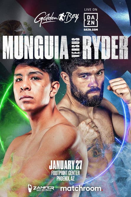 Jaime Munguia vs. John Ryder poster