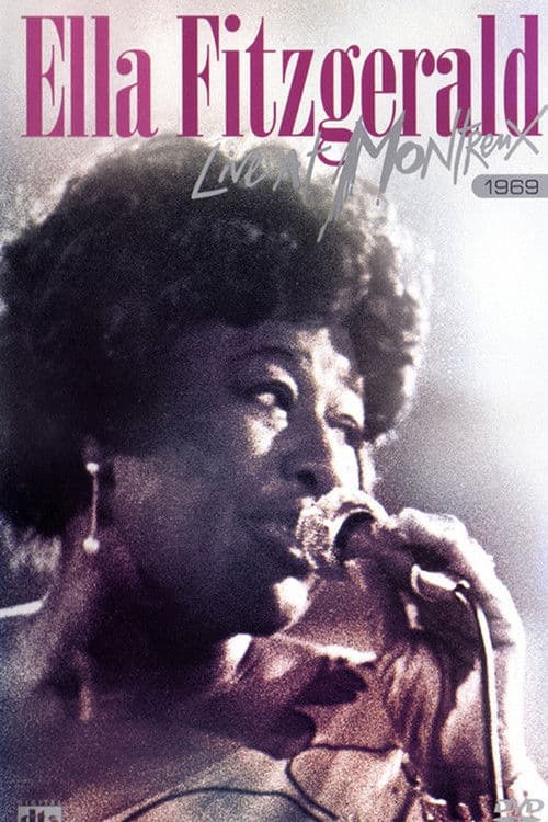 Ella Fitzgerald - Live at Montreux 1969 poster