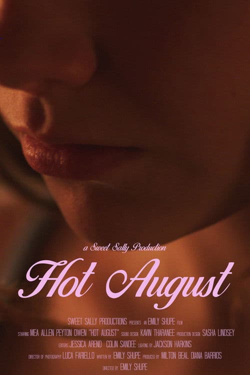 Hot August poster