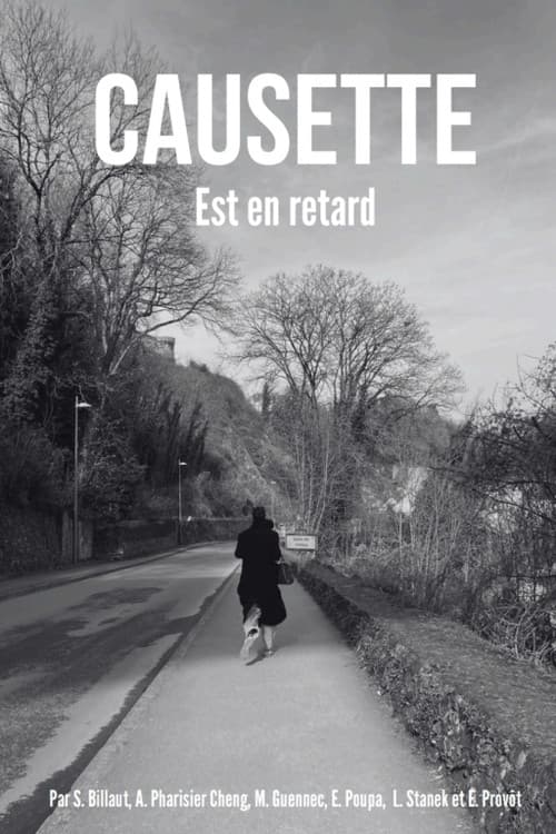 Causette est en retard poster
