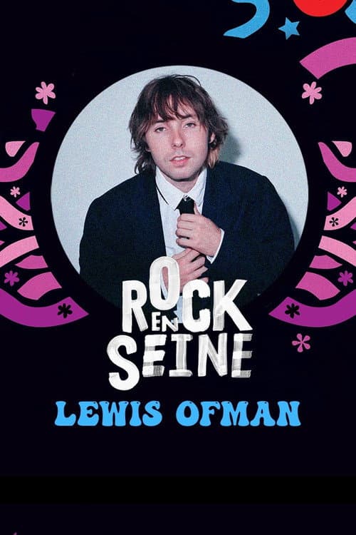 Lewis OfMan - Rock en Seine 2022 poster