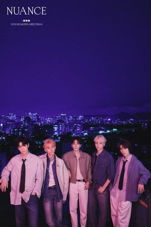 TOMORROW X TOGETHER 'NUANCE' 2024 SEASON'S GREETINGS poster
