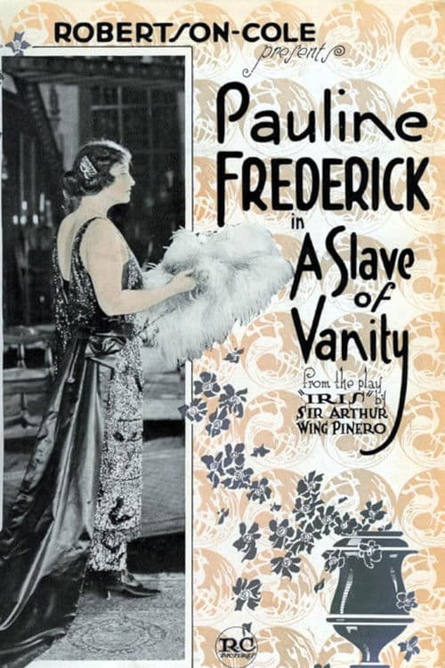 A Slave of Vanity poster