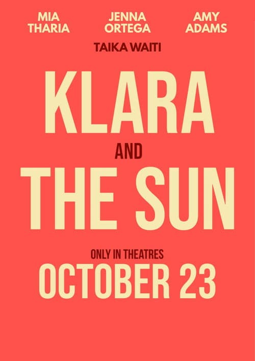 Klara and the Sun poster