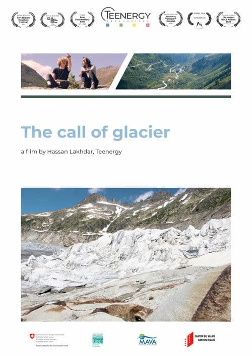 L'appel du glacier poster