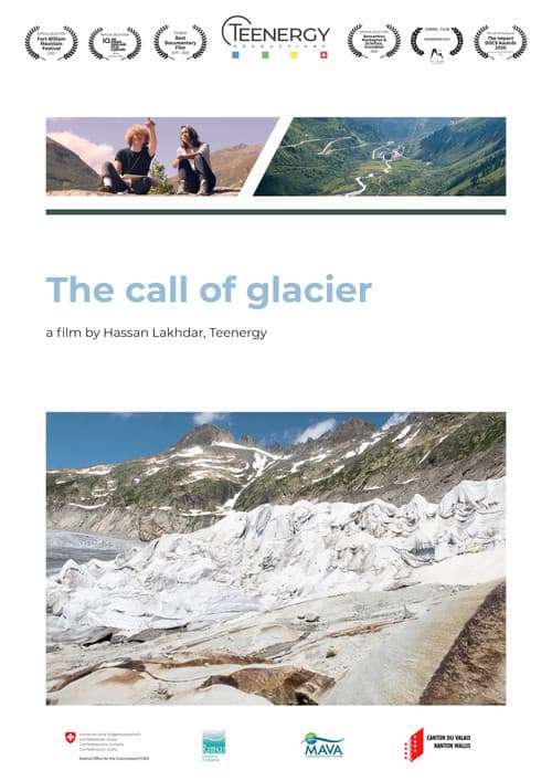 L'appel du glacier poster