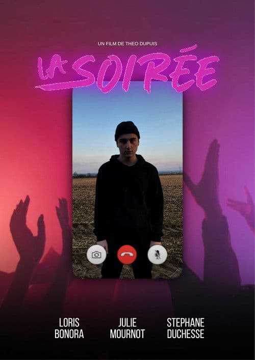 La soirée poster
