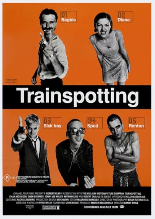 Memories of "Trainspotting" poster