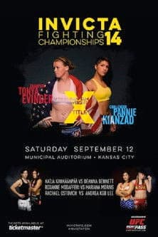 Invicta FC 14: Evinger vs. Kianzad poster