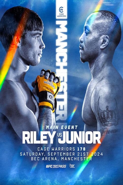 Cage Warriors 178: Manchester poster