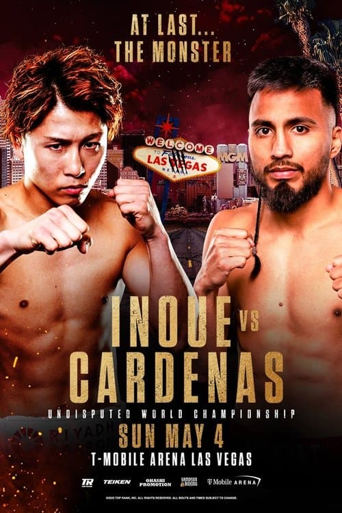 Naoya Inoue vs. Ramon Cardenas poster