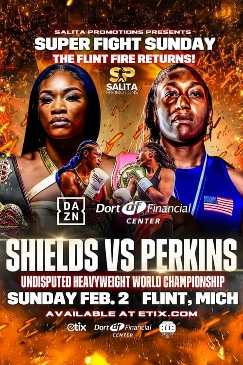 Claressa Shields vs. Danielle Perkins poster