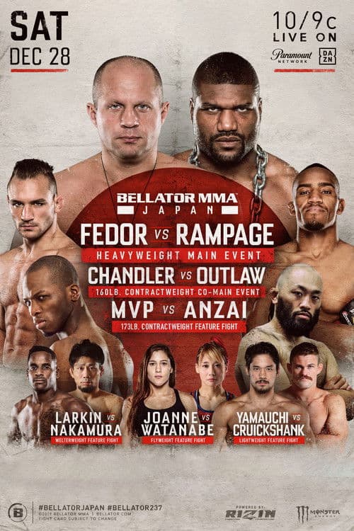 Bellator 237: Fedor vs. Rampage poster