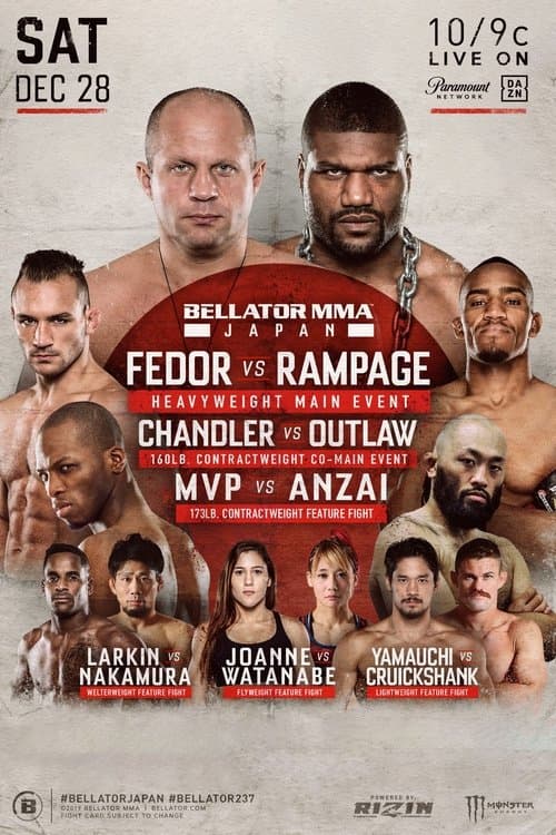 Bellator 237: Fedor vs. Rampage poster