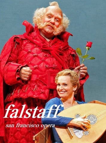 Falstaff - San Francisco Opera poster