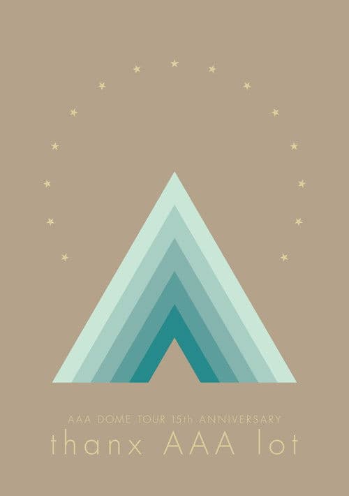 AAA DOME TOUR 15th ANNIVERSARY -thanx AAA lot- poster
