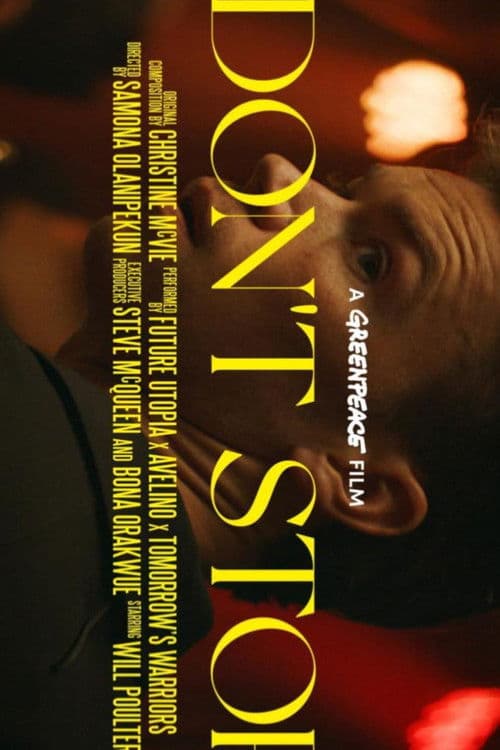 Greenpeace - Don't Stop poster