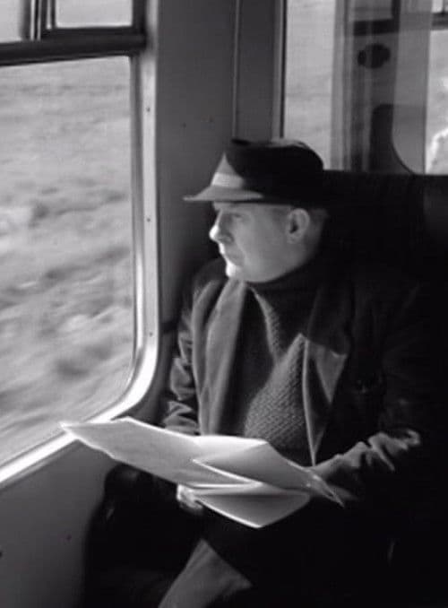 John Betjeman Goes By Train poster