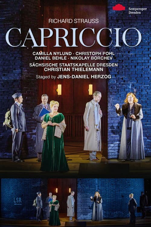 Richard Strauss: Capriccio - Semperoper Dresden poster