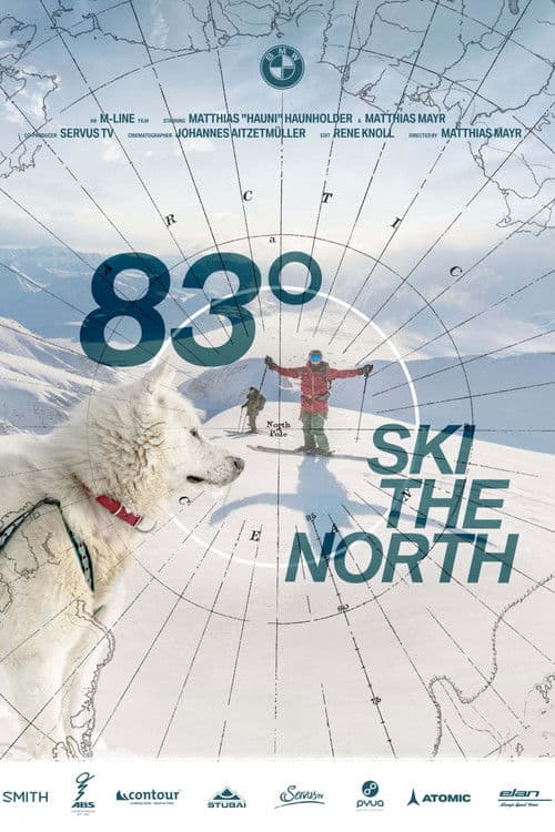 83° Ski the North poster