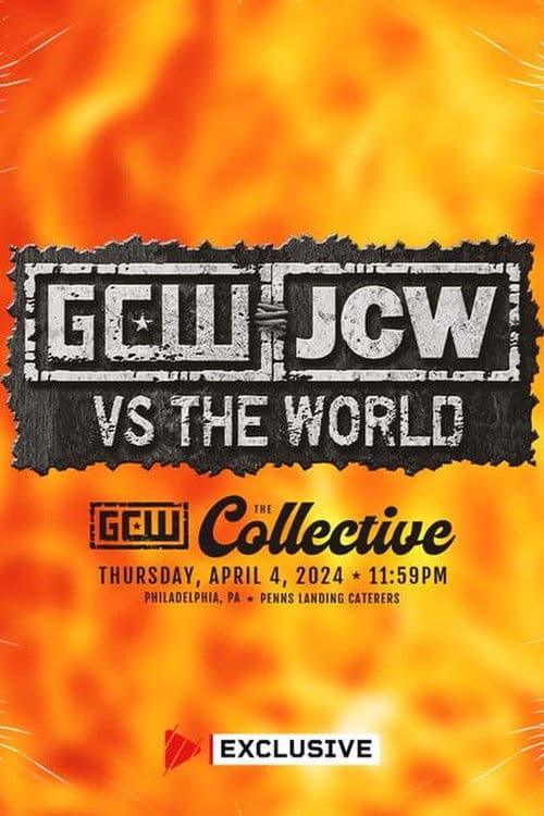 GCW | JCW vs The World 2024 poster