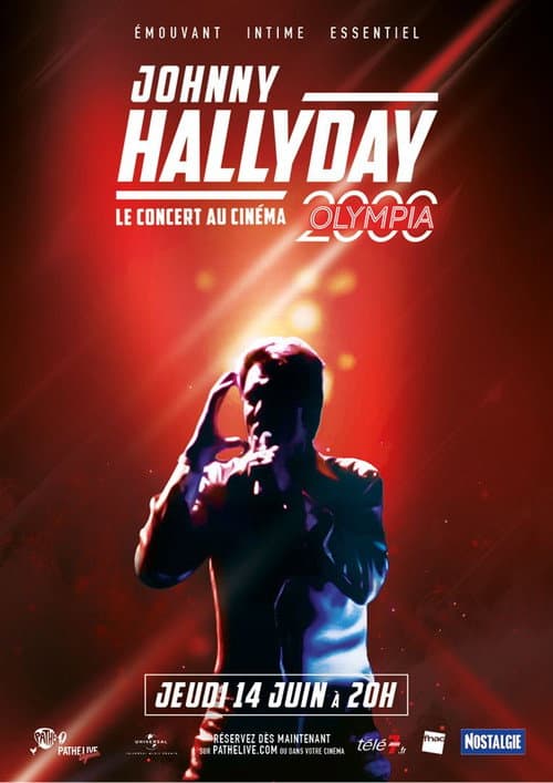 Johnny Hallyday - Olympia 2000 poster