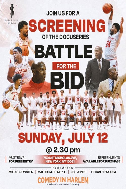Battle For the Bid poster