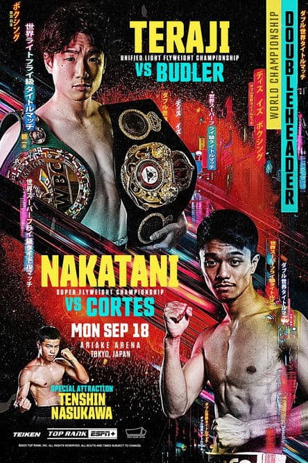 Kenshiro Teraji vs. Hekkie Budler poster