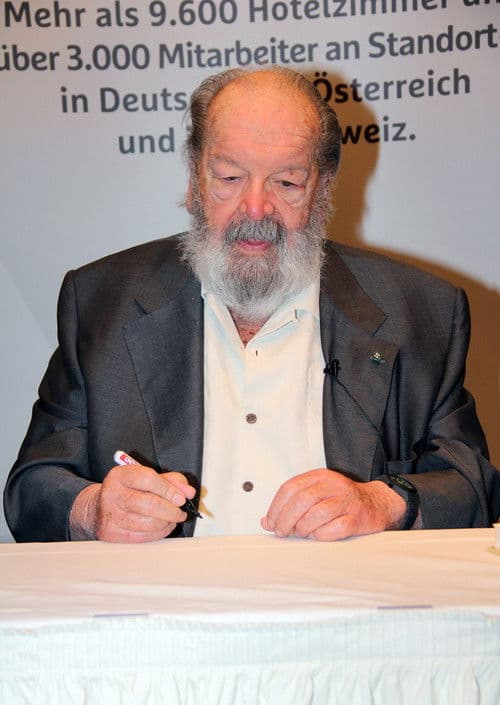 Bud Spencer zu Gast im Ramada Hotel in Berlin poster