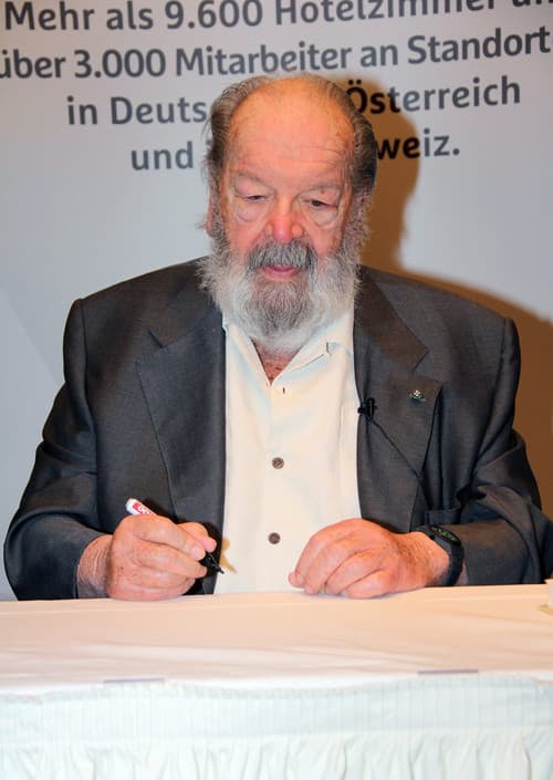 Bud Spencer zu Gast im Ramada Hotel in Berlin poster
