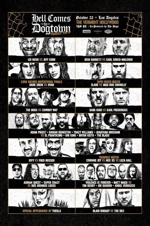 PRODUCE Volume 6: Hell Comes to Dogtown poster