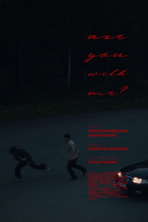 are you with me? poster