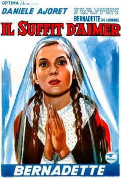 Bernadette of Lourdes poster
