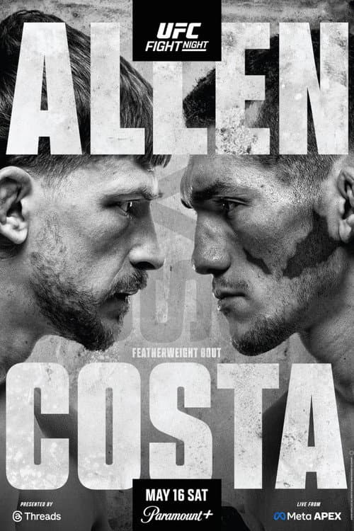 UFC Fight Night 276: Allen vs. Costa poster