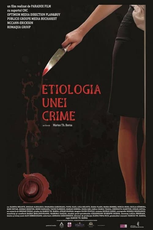 Etiologia unei crime poster
