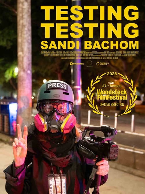 Testing Testing Sandi Bachom poster