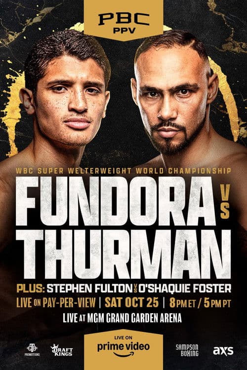 Sebastian Fundora vs. Keith Thurman poster