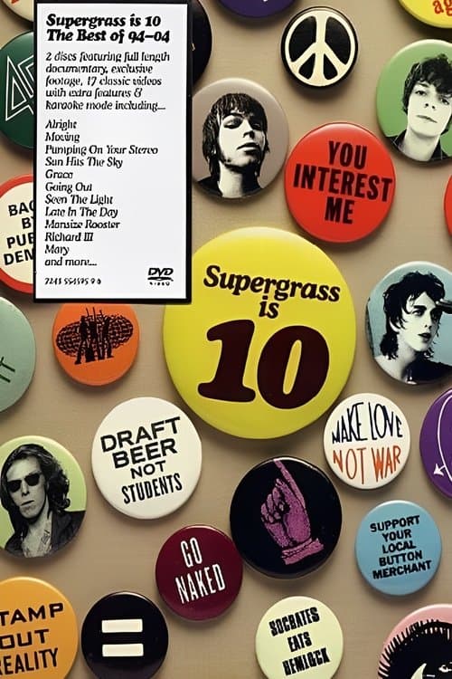 Supergrass is 10 poster