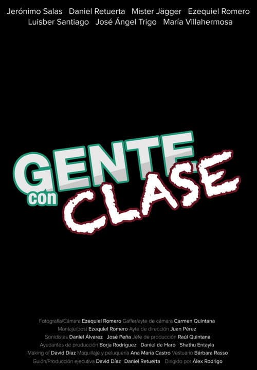Gente con clase poster