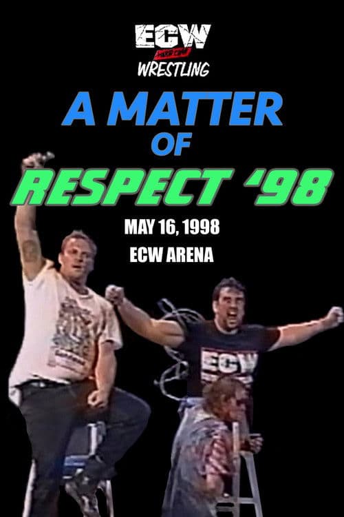 ECW A Matter of Respect 1998 poster