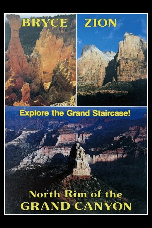 Bryce, Zion & North Rim of the Grand Canyon poster
