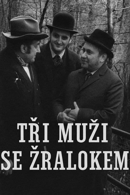 Tři muži se žralokem poster