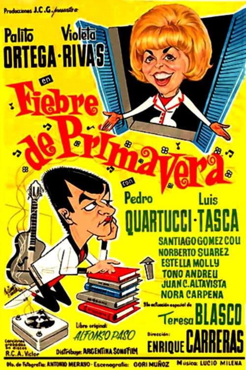 Fiebre de primavera poster