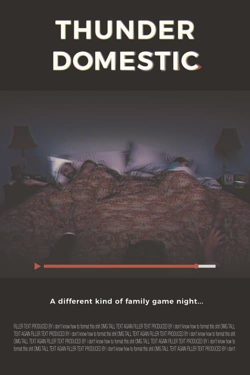 Thunder-Domestic poster
