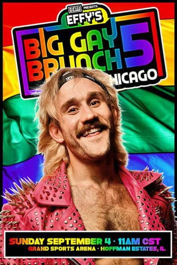 GCW Effy's Big Gay Brunch 5 poster