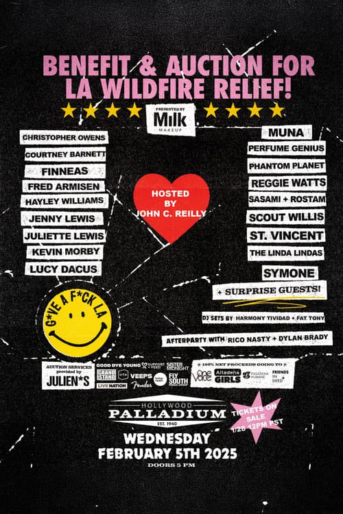 G*ve a F*ck LA: A Benefit for LA Fire Relief poster