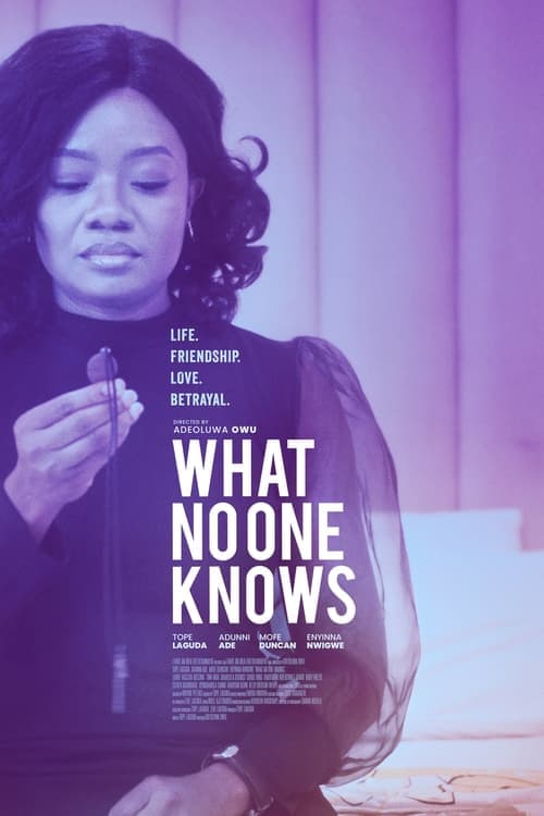 What No One Knows poster
